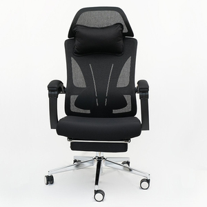 ergonomic Foam Office Chair with Adjustable Headrest and <b>Footrest</b> for Home Office Hospital Use - Product Image 5