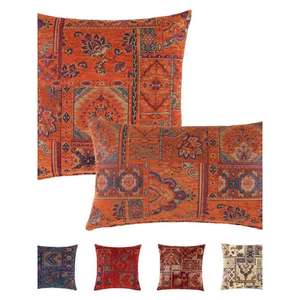 Funda de Almohada Marroquí Hecha a Mano, Funda de Cojín Tradicional Bereber, Cojín Decorativo Boho para Sofá, Almohada Decorativa de Algodón para el Hogar - Product Image 1