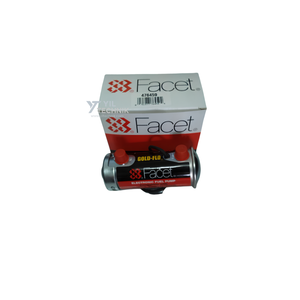 Pompe à carburant électronique 12V DC Facet Gold-Flo, type cylindrique robuste, pompe de levage - Product Image 1