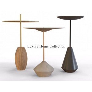 Ensemble de table de salon décoratif pour restaurant et hôtel Design et taille différents accessoires en bois et en métal - Product Image 1