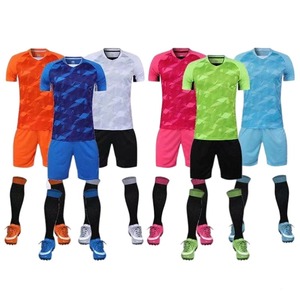 2021 maillot de football enfants hommes Survetement Football survêtement jeunesse Football Kit Shorts uniforme course entraînement costumes - Product Image 1