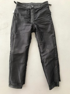 Authentic Genuine Leather Vintage Style <b>Winter</b> Riding Pants for Men Eco-Friendly Cowhide Moto <b>Trousers</b> Custom Private Label - Product Image 1