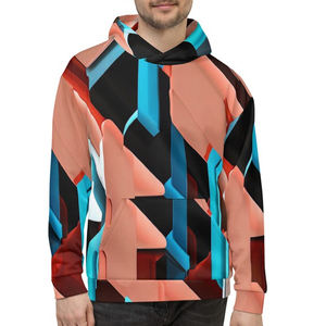 Sweats à capuche surdimensionnés tendance pour hommes en coton polaire respirant streetwear unisexe premium pour l'hiver sweat à capuche de haute qualité - Product Image 6