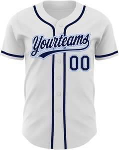 Maillot de baseball personnalisé bouton complet chemise sublimée broderie Logo matériel sergé nom de l'équipe numéro jeunesse adulte maille uniforme - Product Image 6