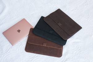 Funda impermeable para portátil, funda para portátil para Macbook, bolsa para portátil, Funda de cuero resistente al agua de calidad, funda para portátil, bolsa para portátil, bolsa para portátil - Product Image 4