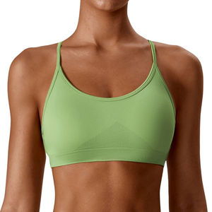 Sujetador deportivo transpirable de alta calidad para adultos Diseño de patrón sólido único Estilo simple - Product Image 4