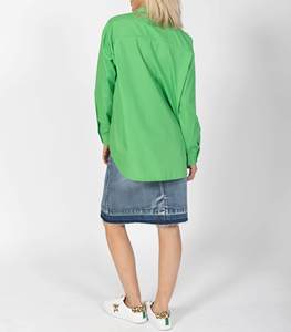 Camisa de Algodón y Poliéster con Estampado Animal, Botones en la Parte Delantera, Mangas Largas, Puños con Botones, Antiarrugas y Transpirable, Vestido de Verano - Product Image 3