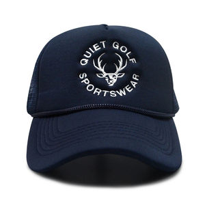 Custom Embroidery Logo Denim 100% Cotton 6-panel <b>Waterproof</b> Trucker Baseball <b>Caps</b> Snapback Sports <b>Caps</b> for Adults - Product Image 5