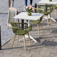 Fauteuil moderne en plastique Tilia Eva-N pour l'école, le parc et l'atelier