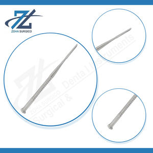 Ciseaux chirurgicaux à tête dentelée, longueur 180 mm, largeur 2 mm, instruments manuels en acier inoxydable, certifiés CE, haute qualité, usage général - Product Image 4
