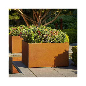 <span class=keywords><strong>Precio</strong></span> barato de metal decorativos plantadores/alto cuadrado plantadores/grande al aire libre maceta - Product Image 1
