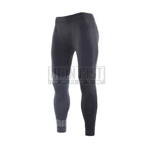 Pantalon de compression Iron Fist Sports pour homme, respirant, confortable et élastique, avec motif imprimé, pleine longueur - Product Image 3