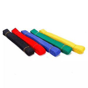 เข็มขัดคาราเต้แบบใหม่สำหรับฝึกซ้อม เอวสูง ระบายอากาศได้ดี ผลิตจากผ้าสแปนเด็กซ์/โพลีเอสเตอร์  รับสกรีนโลโก้ สีสันตามสั่ง ชุดคาราเต้คุณภาพสูง เข็มขัดคาราเต้แบบใหม่ - Product Image 2