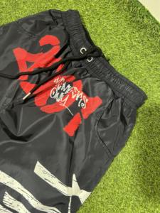 กางเกงวิ่งแนวสตรีทกางเกงกันลมผ้าไนลอนสำหรับผู้ชายกางเกงขาตรงปักโลโก้ผ้าโพลีเอสเตอร์สำหรับใส่เล่นกีฬา - Product Image 3