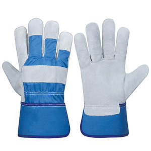 Wholesale Customized Leather Heat Resistant Lightweight Working <b>Gloves</b> with <b>Finger</b> Protection - Product Image 1