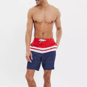 Gran oferta 100% pantalones cortos de playa de algodón para hombre, nuevos pantalones cortos de playa de patrón sólido hechos a medida con servicio OEM - Product Image 3