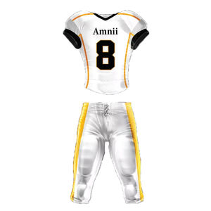 Uniformes de Fútbol Americano Personalizados por Sublimación para Adultos, Pantalones y Camisetas Transpirables con Logotipo Frontal, Unisex de Alta Calidad - Product Image 1