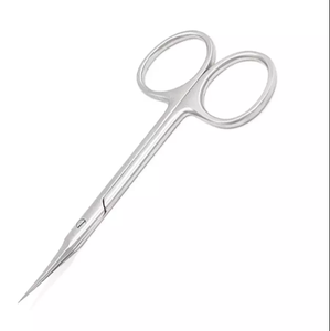 Ciseaux à cuticules à ongles à lame incurvée en acier inoxydable de vente chaude personnalisables avec conception de pointe de flèche pour le soin des ongles - Product Image 4