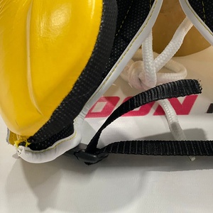 Nouveau design Équipement d'entraînement de boxe jaune, protège-tête réglable à lacets, logo personnalisé OEM ODM, pour Kickboxing, Sparring, MMA - Product Image 5