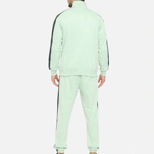 Ensemble de survêtement pour homme en coton/polyester, style 2024, grande taille, respirant, léger, personnalisable - Product Image 2