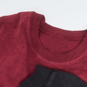 100% algodón Color sólido Material secado rápido hombres Jersey para la venta OEM Servicio Ligero hombres Jersey liso teñido - Product Image 3