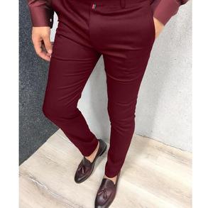 ขายส่ง กางเกงขายาวทรงสลิมผ้าลูกฟูกสำหรับผู้ชาย รุ่นใหม่ปี 2025 คุณภาพสูง ระบายอากาศได้ดี ผลิตจากโพลีเอสเตอร์ 100% ปรับแต่งได้ - Product Image 4