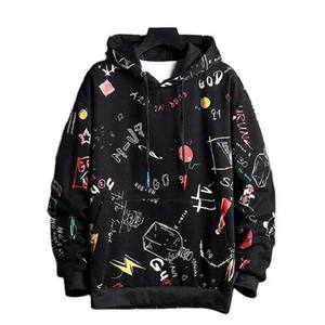 Manufacturer's Custom Puff Printing Lined Design Bulk Wholesale Cropped <b>Hoodie</b> for Men with No Pocket Strings Cut Edge Raw Hem - Product Image 6