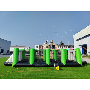 Campo de Fútbol Inflable Gigante, Tamaño Personalizado, Arena de Fútbol Inflable de PVC Grueso, Área de Juegos Deportiva Portátil para Interiores y Exteriores - Product Image 3