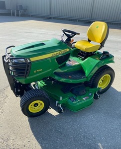 Johhn Deere X750 Riding Lawn Tractor 4WD Green Yellow Compact <b>Gasoline</b> Engine For Home Farm Garden - Product Image 3