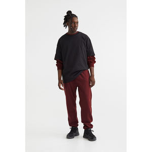 Conjuntos de Jogger transpirables para hombre más vendidos, traje de joggers de tela de lona para entrenamiento - Product Image 1