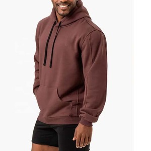 Sweat à capuche décontracté en coton 100% lourd, nouveau style, prix bas, streetwear, coupe régulière, brodé, imperméable - Product Image 2