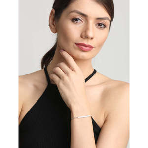 Bracelet en argent 925, or 14 carats, or 18 carats, plaqué rhodium, serti de diamants et de perles, bracelet tennis pour chaque instant de votre vie Cadeau Parfait - Product Image 3