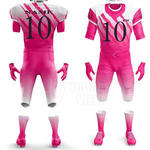 Kit de uniforme de fútbol americano Kit de edición de campeonato Calidad Premium para partidos finales Kit de uniforme de fútbol americano - Product Image 6