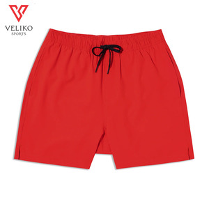 Short de surf pour homme OEM en toile imprimée Short de surf anti-rides en tissu Spandex taille moyenne Maillot de bain écologique - Product Image 1