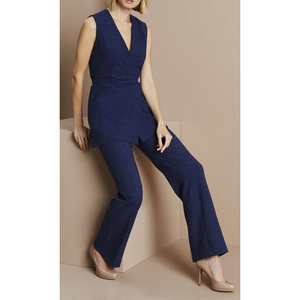 Uniforme de salon de beauté tendance, vêtements de travail de spa, tunique de style enveloppant, nouveaux vêtements de travail, uniforme d'esthéticienne pour femmes - Product Image 1