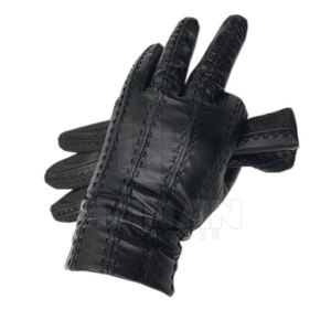 Gants de conducteur en cuir imperméable d'hiver d'écran tactile respirable de pleine paume personnalisés de haute qualité dans des couleurs personnalisées - Product Image 4