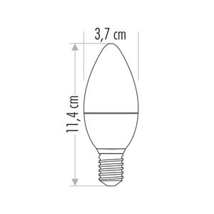 Lampadina Cata candela (modello 4079): risparmio energetico e illuminazione di alta qualità