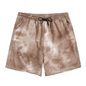 Shorts Homme Grande Taille Personnalisables Couleur Unie Respirants Élégants Entraînement Toile Solide Taille Mi-Haute Cordon de Serrage Séchage Rapide Vente en Gros - Product Image 5