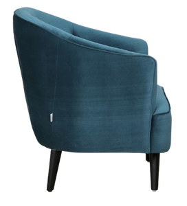 Fauteuil à oreilles en velours traditionnel fait main, réglable, meubles de maison, salon, hôtel, villa, ferme, durable, élégant - Product Image 3