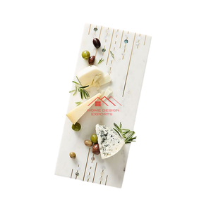 Planche à découper de nouvelle conception, extrêmement durable, en marbre et en bois, double teinte, pour couper les légumes - Product Image 2