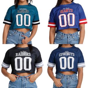 Ensemble de maillot de football américain pour adulte, respirant, en polyester, options grandes tailles, imprimé personnalisé, style urbain, séchage rapide - Product Image 2