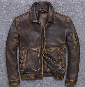 La chaqueta de cuero impermeable más vendida para hombre, ropa de invierno, chaqueta de cuero para hombre, chaqueta de cuero de gran oferta - Product Image 3