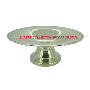 Support à gâteau en bois métallique - Product Image 5