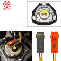 10 pasang 2PIN roda kemudi tali konektor Plug Harness untuk Toyota Corolla Camry Nissan Mazda Hyundai Elantra