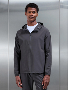 <b>Men's</b> Lightweight Windbreaker Tracksuit Set Hooded <b>Jacket</b> and Full Zip Trousers Custom Logo Streetwear Nylon Tracksuit - Product Image 2