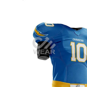 ชุดอเมริกันฟุตบอลสำหรับผู้ใหญ่เครื่องแบบอเมริกันฟุตบอลแห้งเร็วสไตล์ล่าสุด - Product Image 3