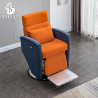 Fauteuil de Salon de Coiffure Électrique Contemporain SHILU, Chaise Motorisée pour Salon de Beauté et Poste de Coiffeur