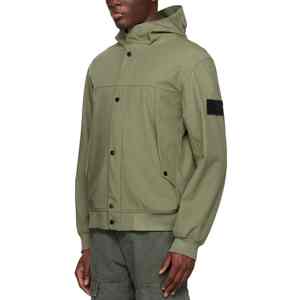 Veste unisexe nouvelle mode printemps à capuche imperméable coupe-vent Logo personnalisé Buggati Cargo inspiré motif camouflage extérieur - Product Image 3