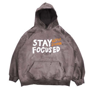 Trendy Custom Logo Oversized Hoodie <b>Brown</b> Oversized Hoodie Heavyweight <b>Fleece</b> Drop Shoulder Hoodie - Product Image 4