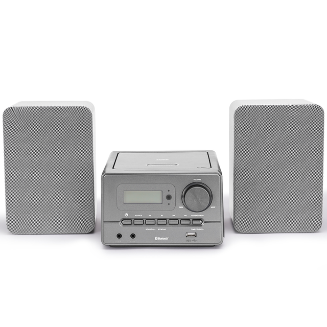 Hi-Fi CD for Micro System with BT/CD Radio USB Remote Control High-Fidelity Hifi Speaker System